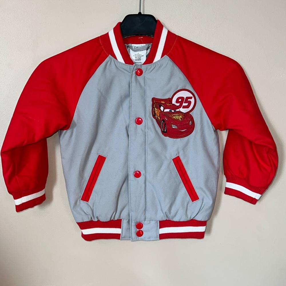 NWOT, Disney Lighting McQueen Toddler jacket.